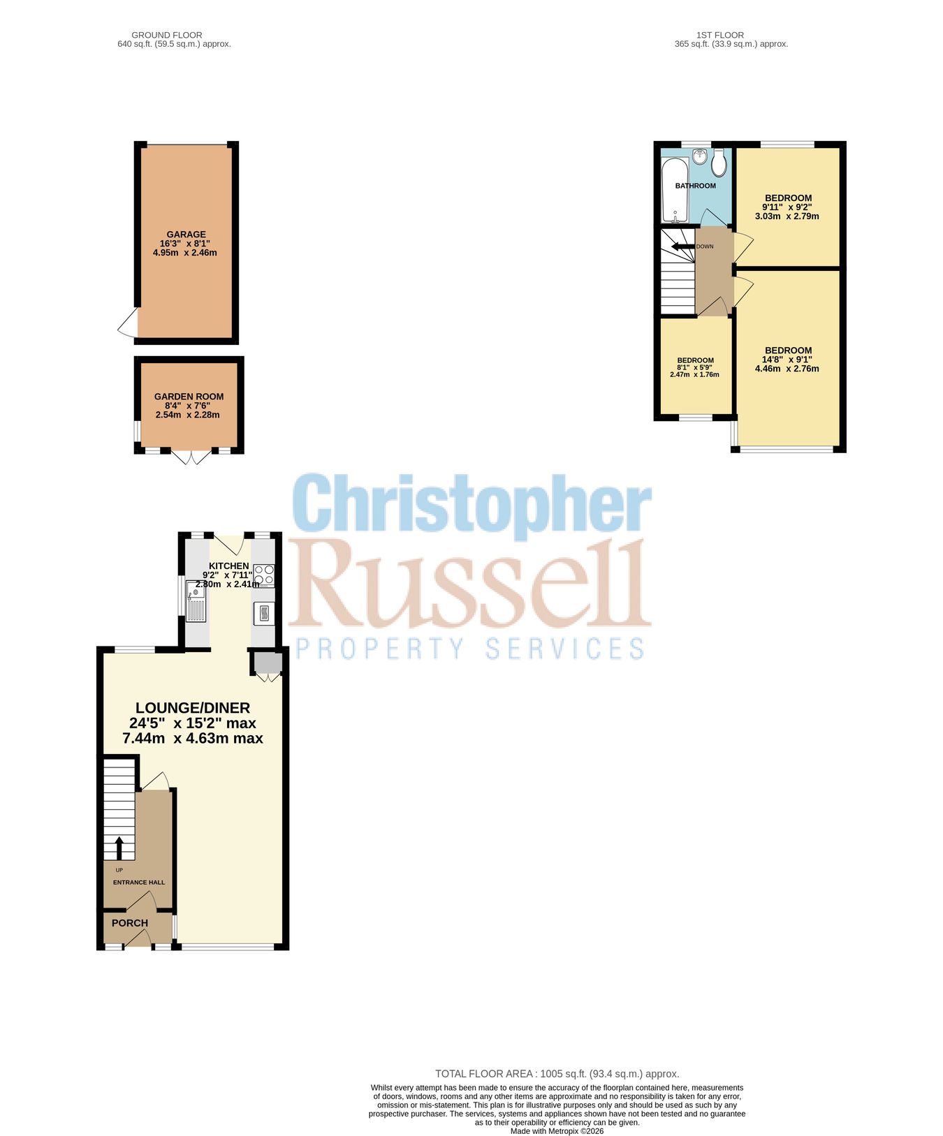 226, Old Farm Avenue, Sidcup floorplan