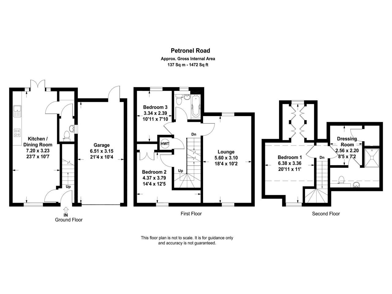 3 Bedrooms  to rent in Petronel Road, Aylesbury HP19