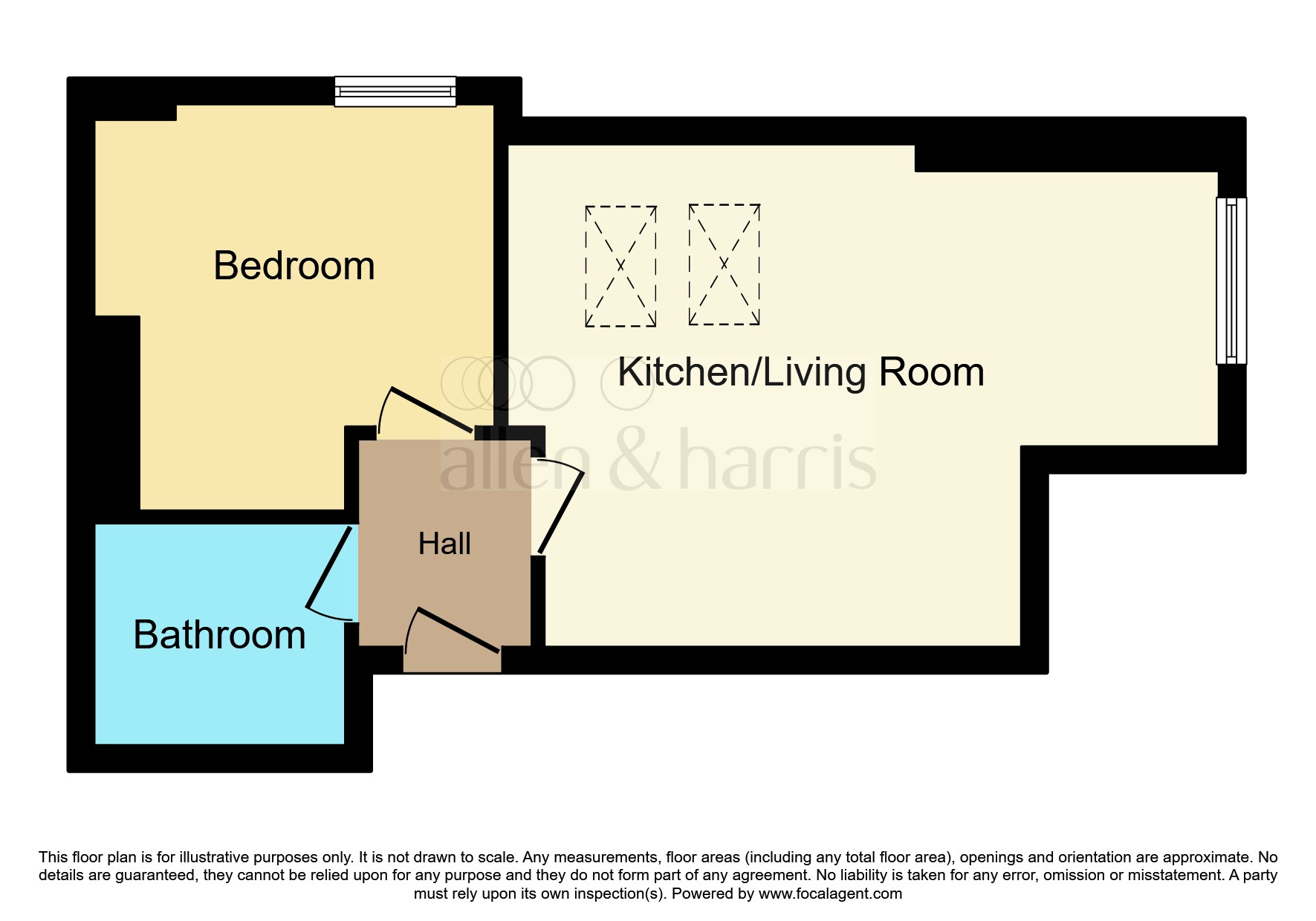 Flat 7, 99b, Redland Road, Bristol floorplan