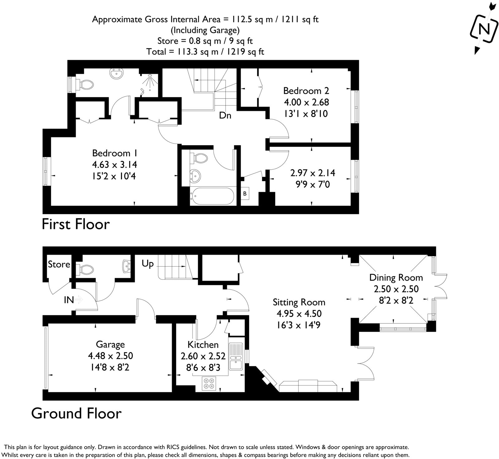 14, Barley Way, Buckinghamshire floorplan