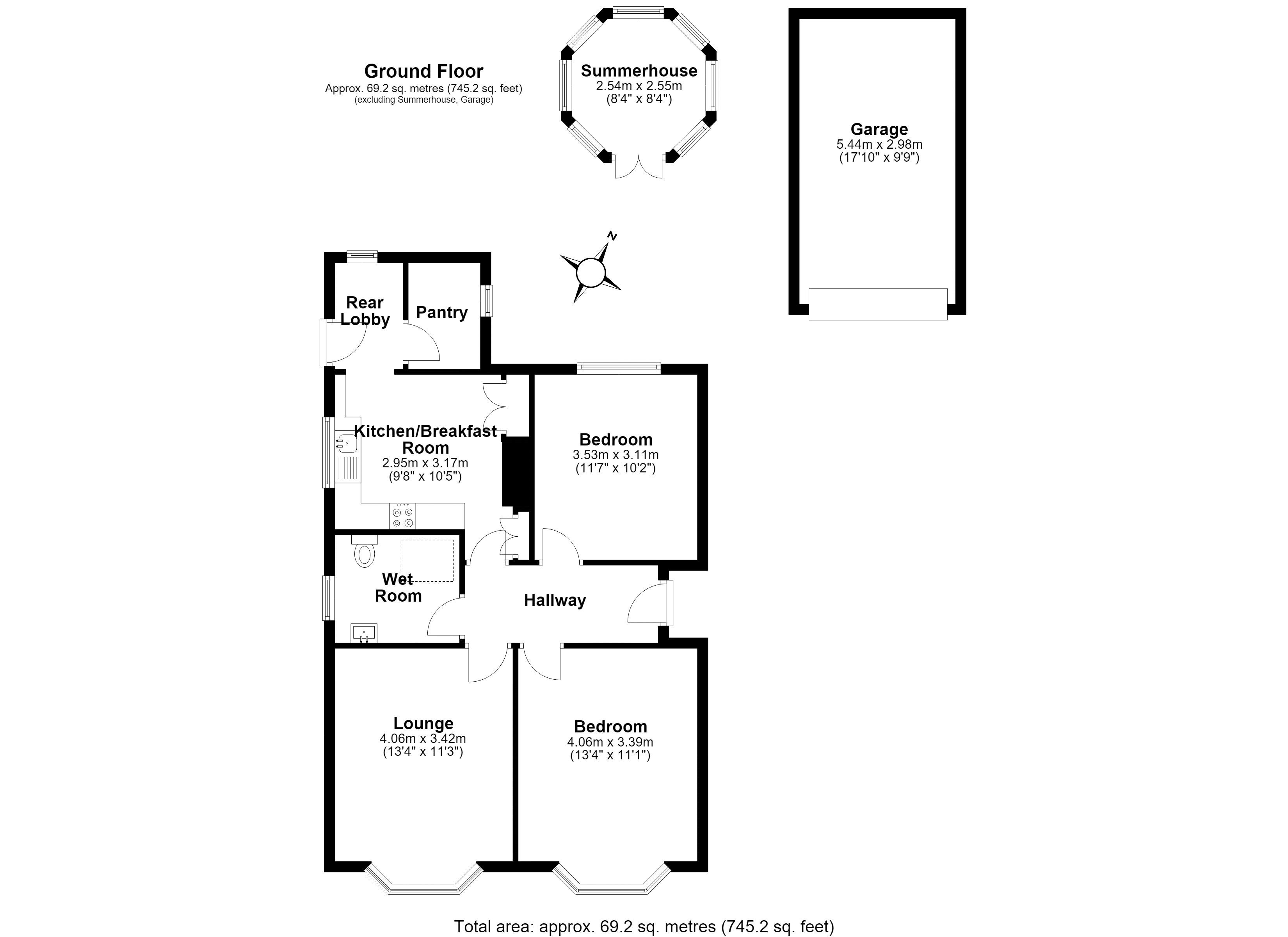 91a, Trench Road, Telford floorplan