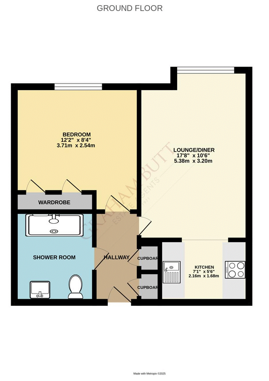 15 Oakland Court,, Fitzalan Road, West Sussex floorplan