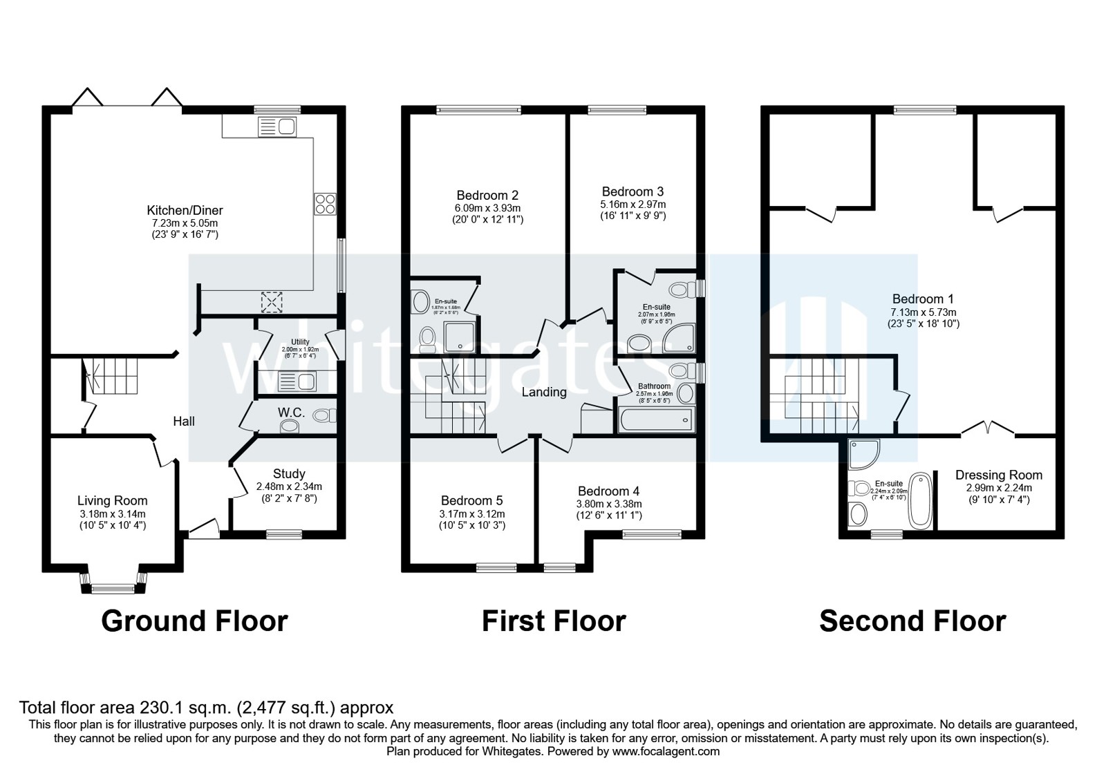 34, London Road, Nantwich floorplan