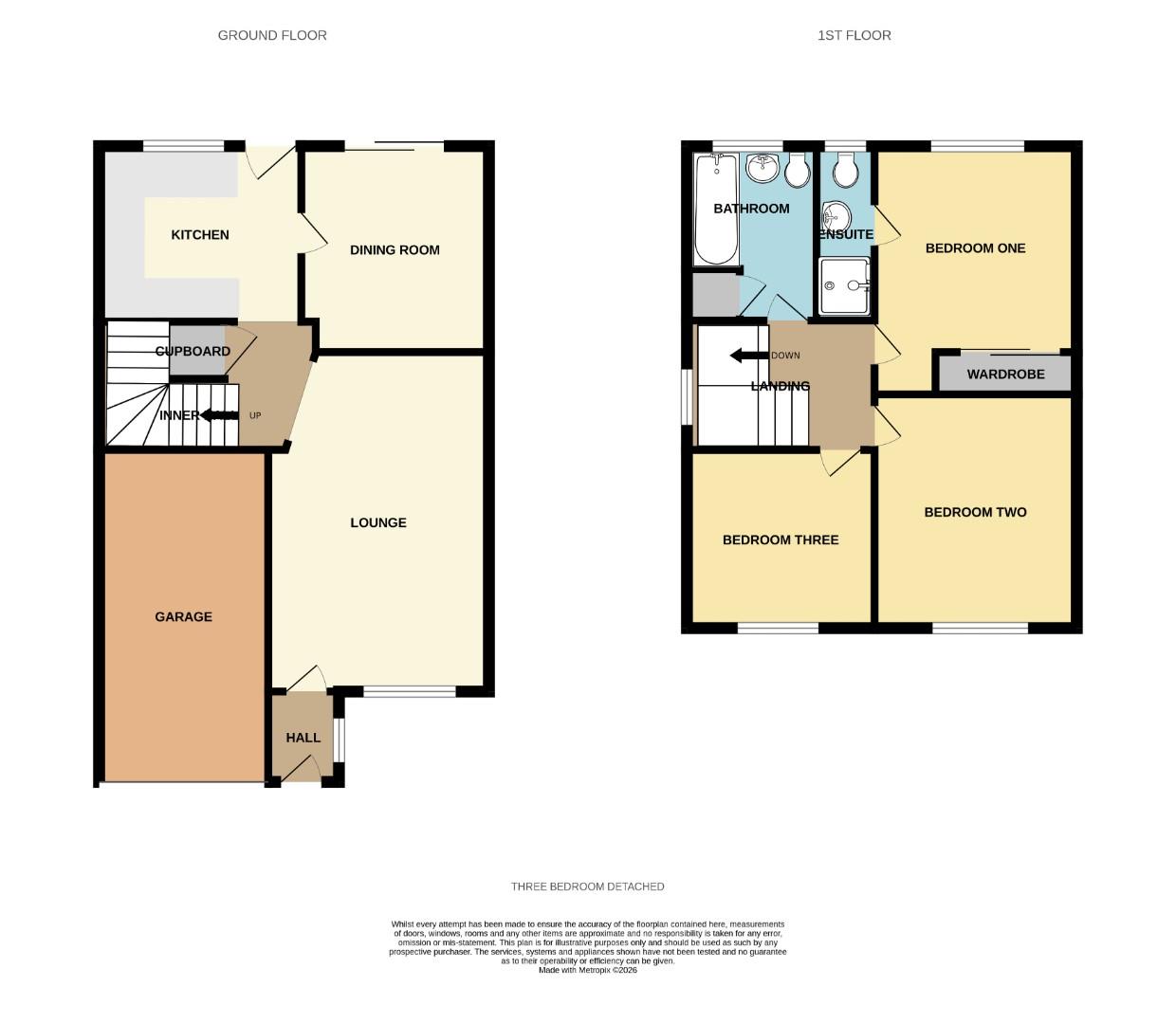 16, Tudor Close, Northwich floorplan