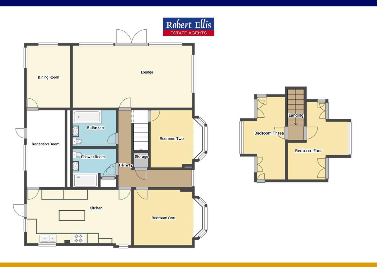 164, Spring Lane, Nottingham floorplan
