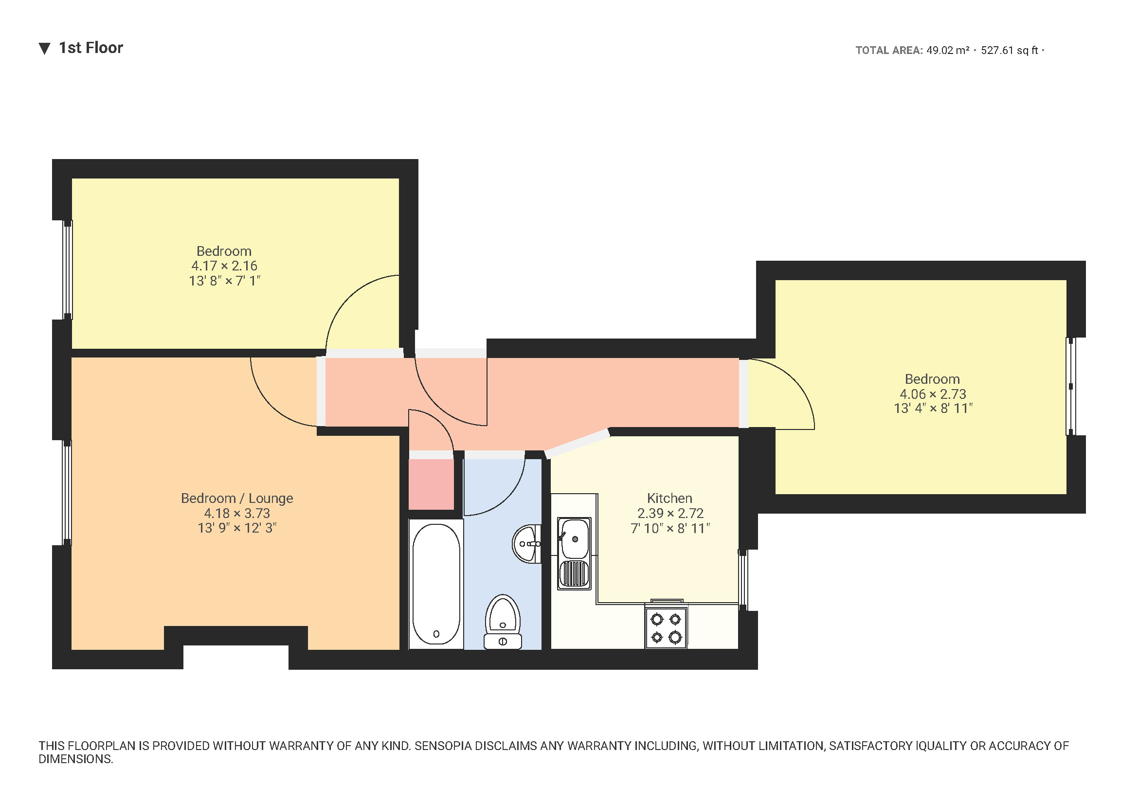 Flat F, 373, Camden Road, London floorplan