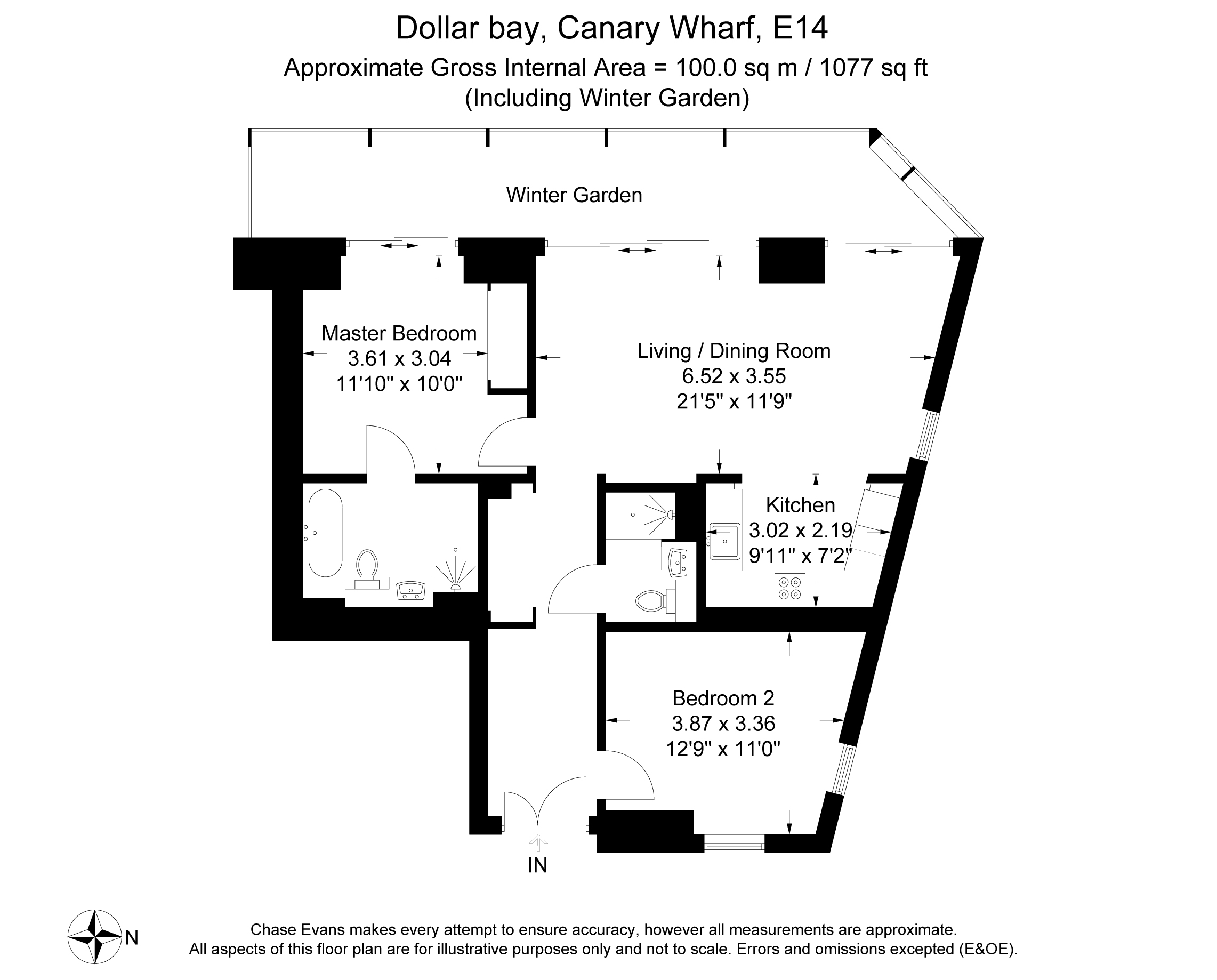 2 Bedrooms Flat to rent in Dollar Bay Point, Dollar Bay Place, Canary Wharf E14