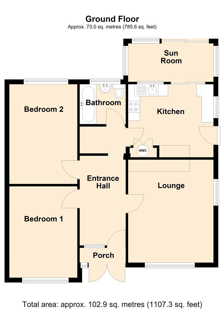 14, Thorntree Close, Goole floorplan