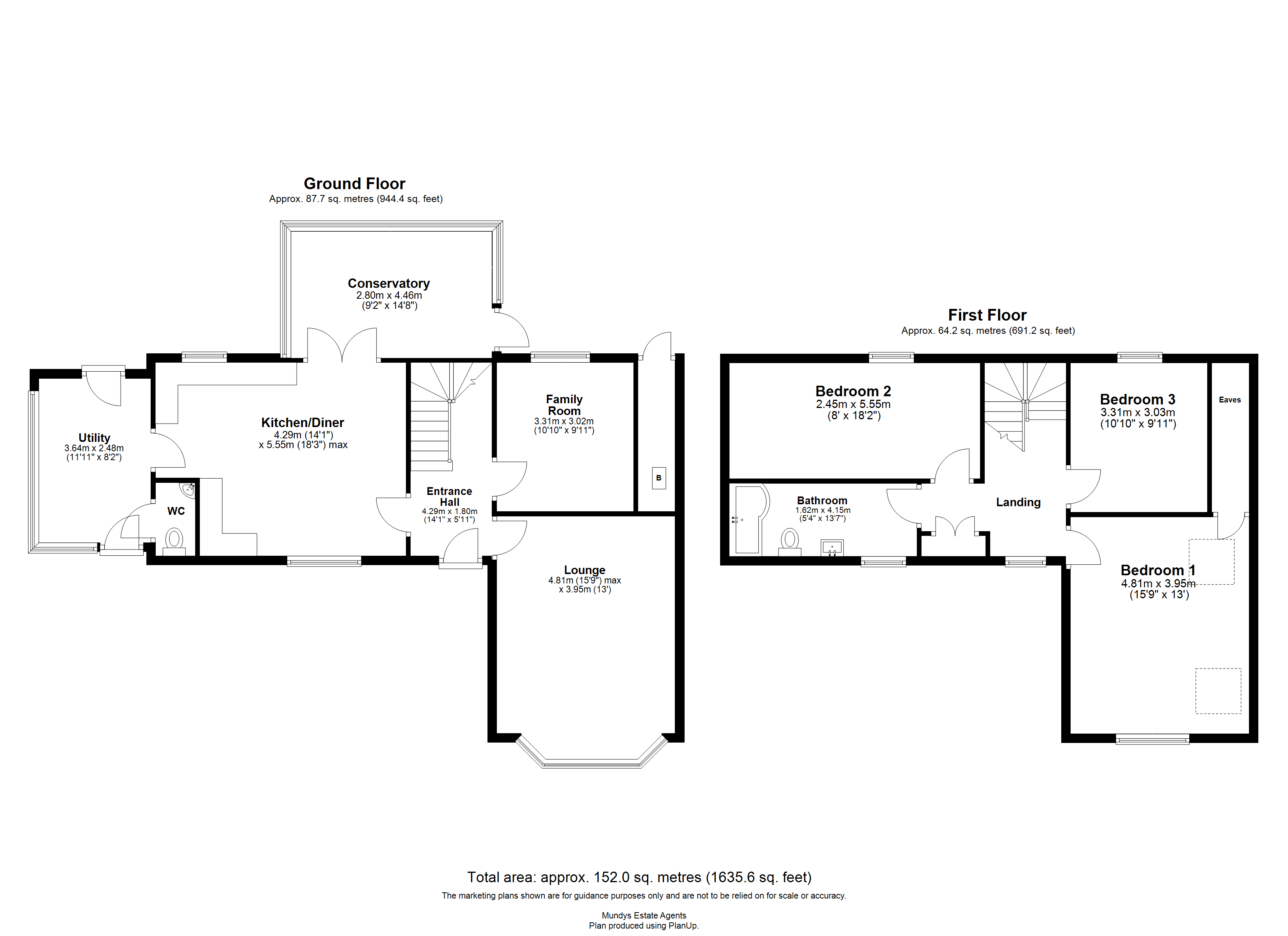36, Cow Lane, Market Rasen floorplan