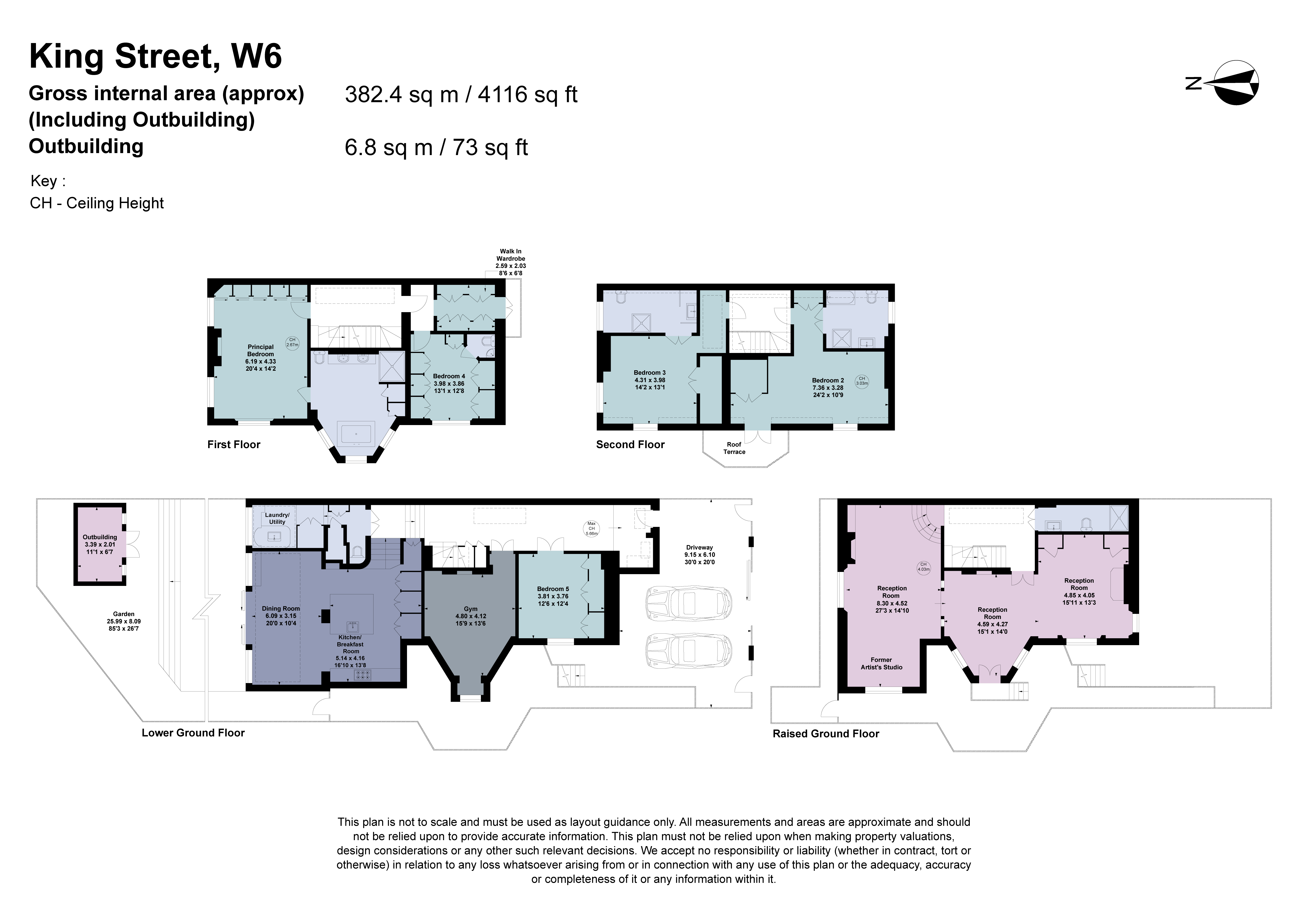 Willoughby House,, Ravenscourt Park, 260 King Street floorplan