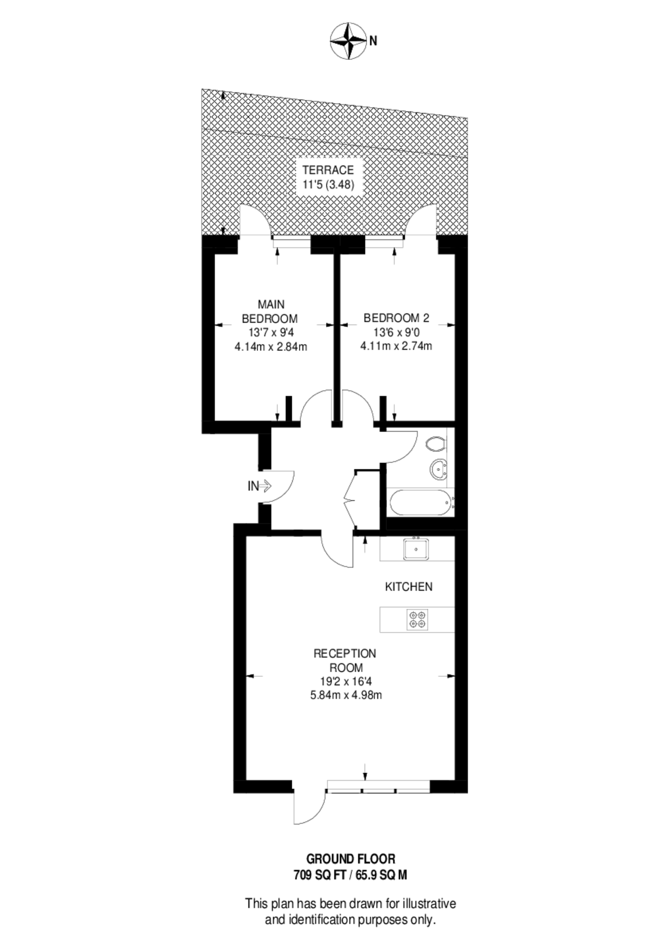 Mile End Road, E1, Tower Hamlets floorplan
