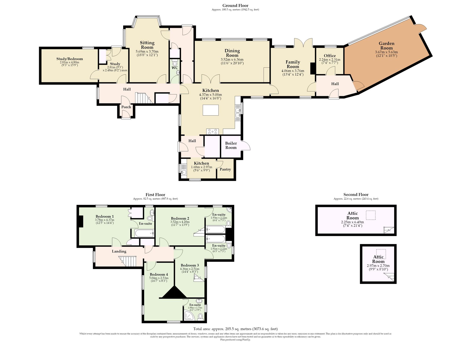 Orchard House Melton Park, Melton Constable floorplan