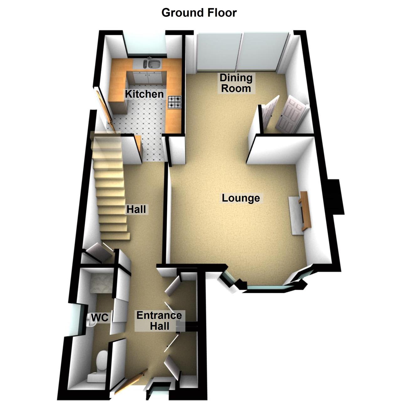 Lichfield Road, Walsall Wood, Walsall WS9, 3 bedroom semidetached