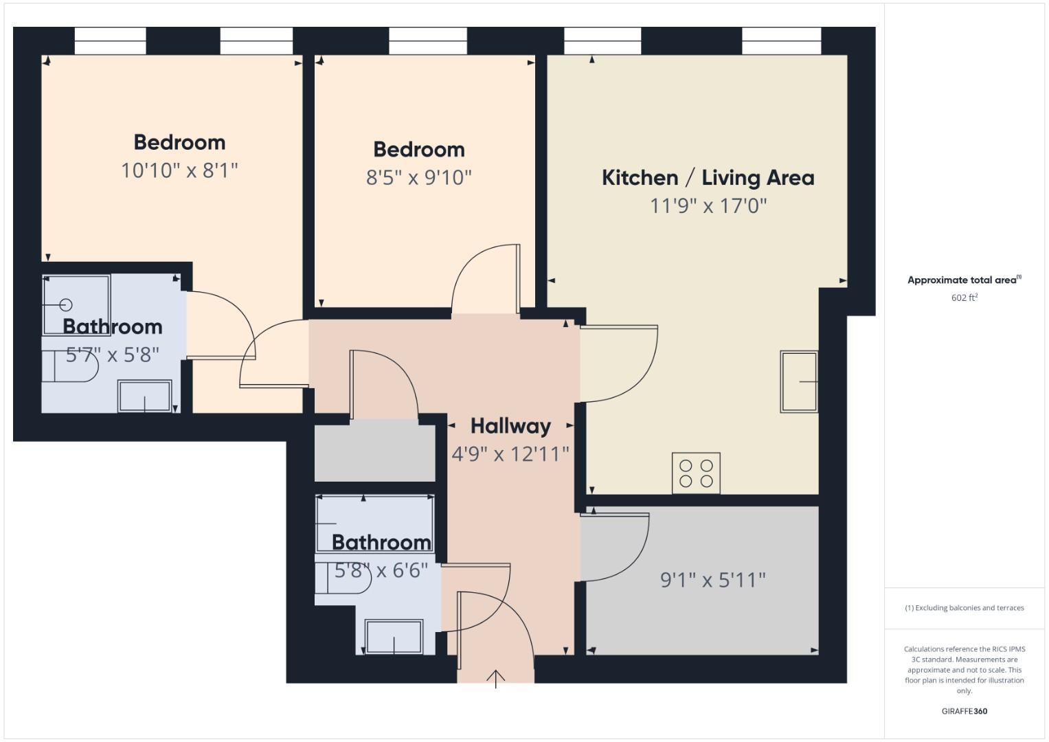 15, Old Souls Mill, Bingley floorplan
