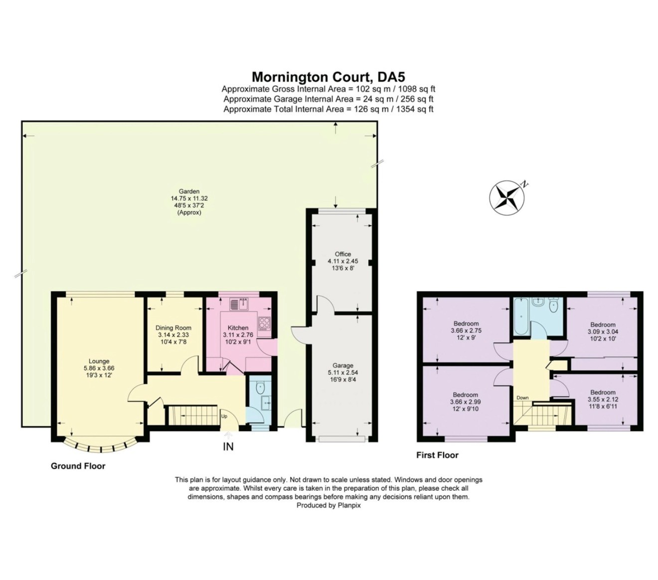 2, Mornington Court, Bexley floorplan
