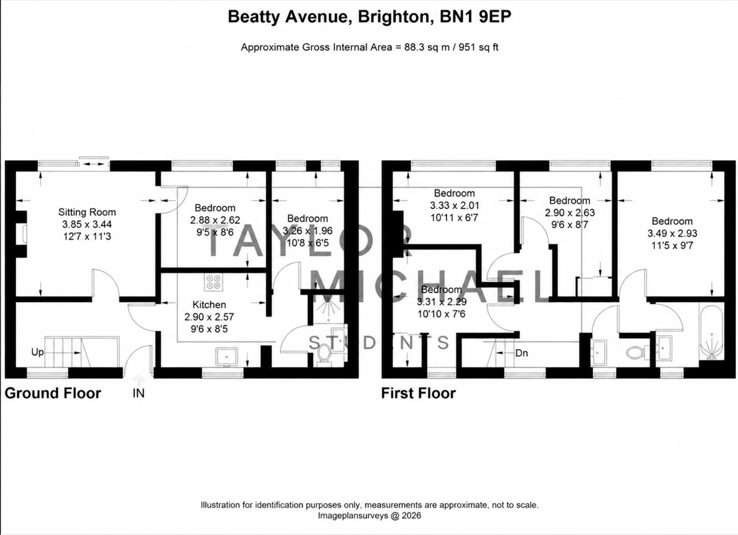 Beatty Avenue, Brighton floorplan