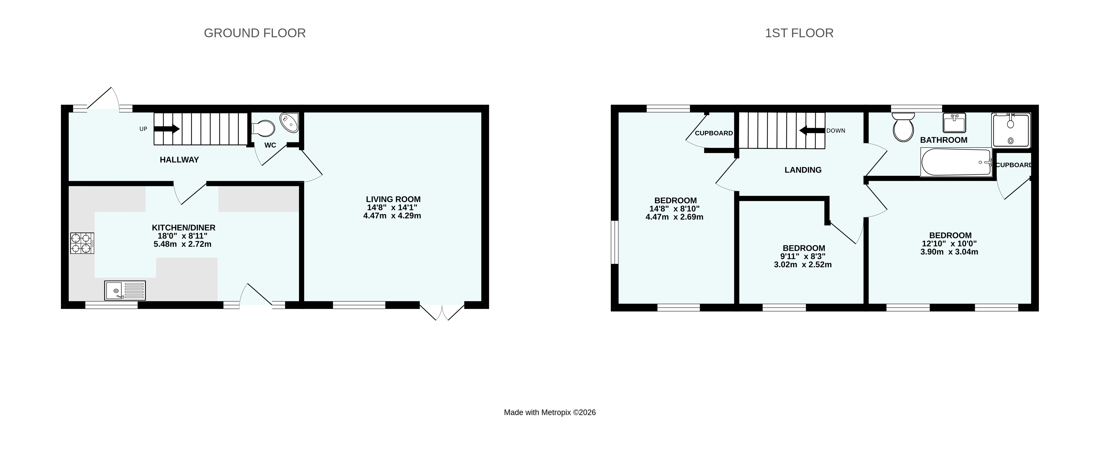 11, Rewe Court, Exeter floorplan