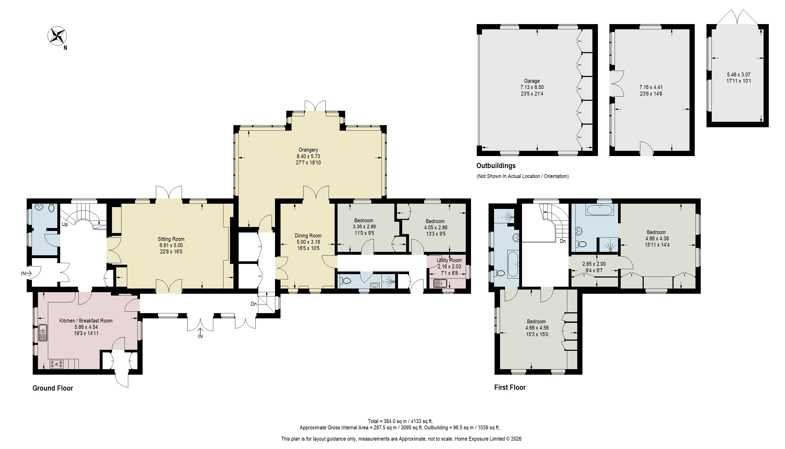 The Lodge,, Longdene House, Haslemere floorplan