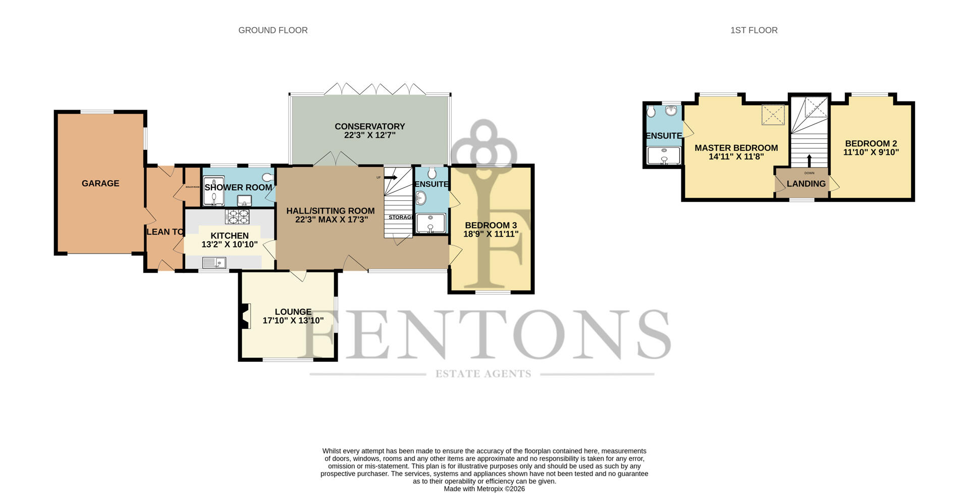 14, Audley Way, Frinton-on-Sea floorplan