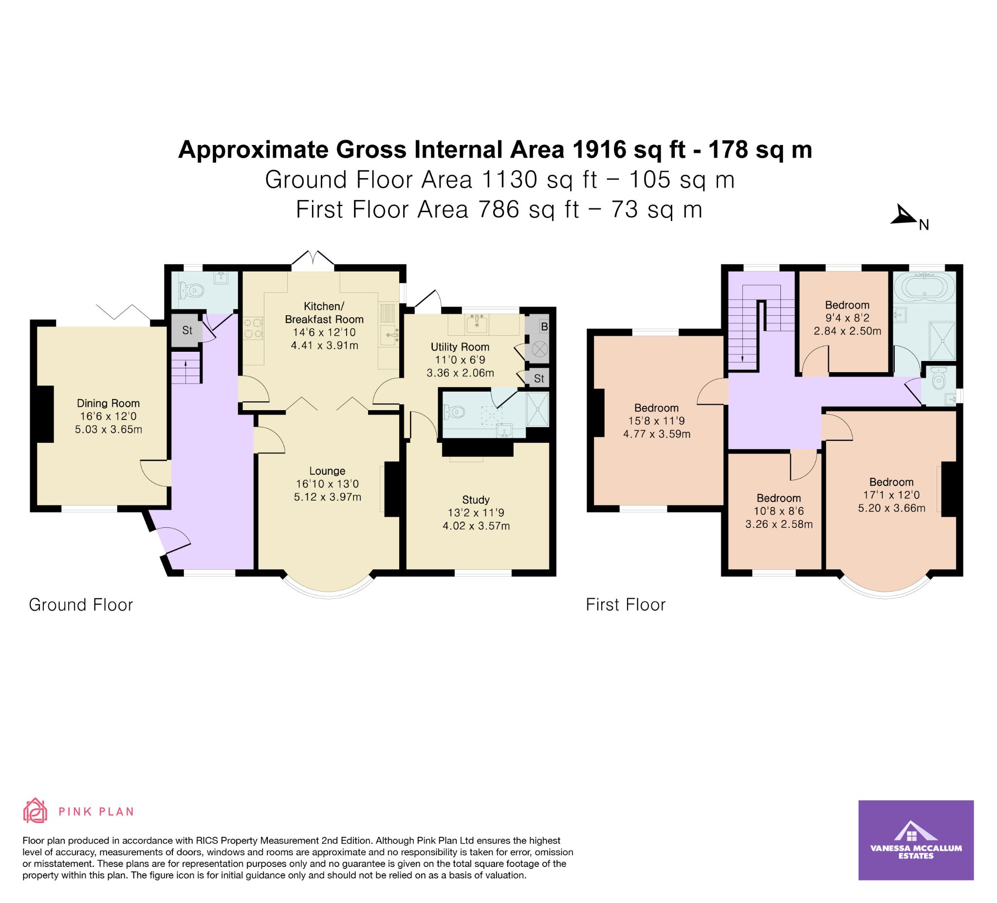 20 Mountway, Potters Bar floorplan