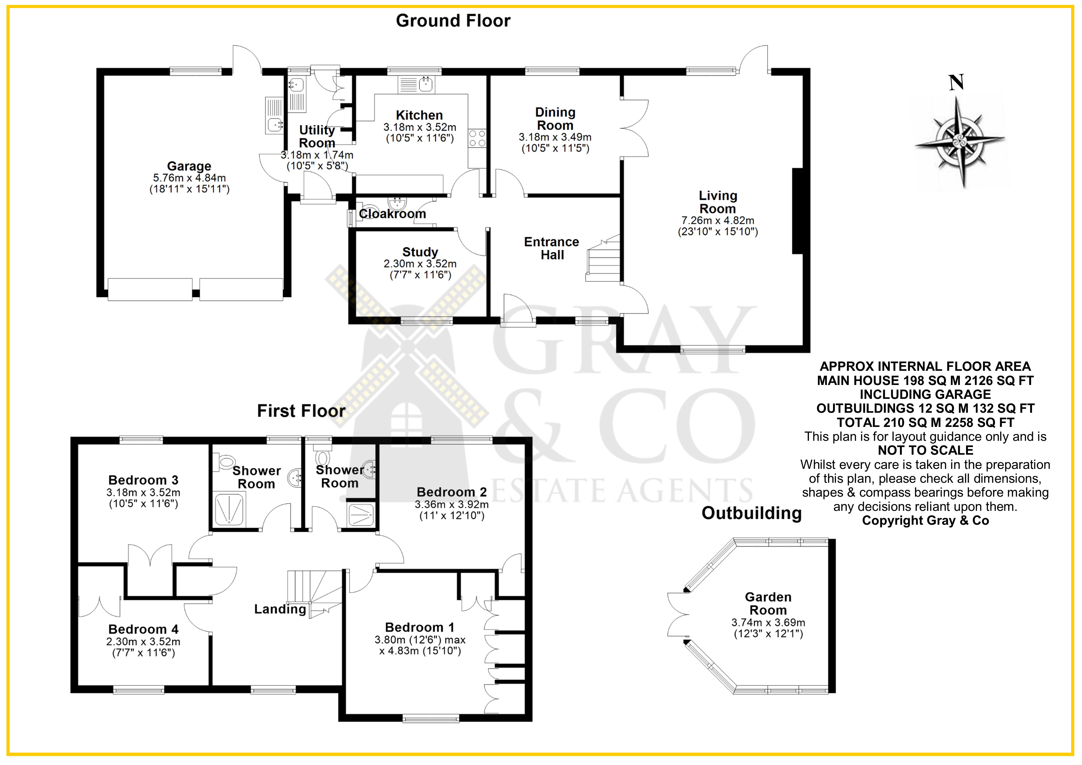 Chaddesley , Brent Hall Road, Finchingfield floorplan