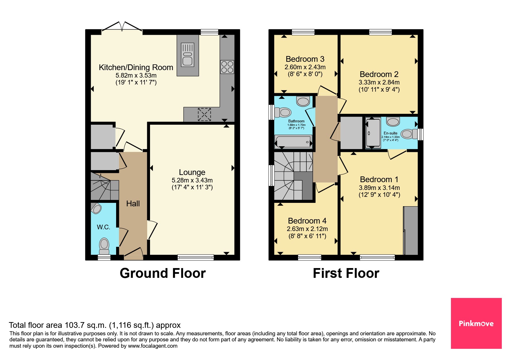 4, Clos Y Felin, PONTYPOOL floorplan