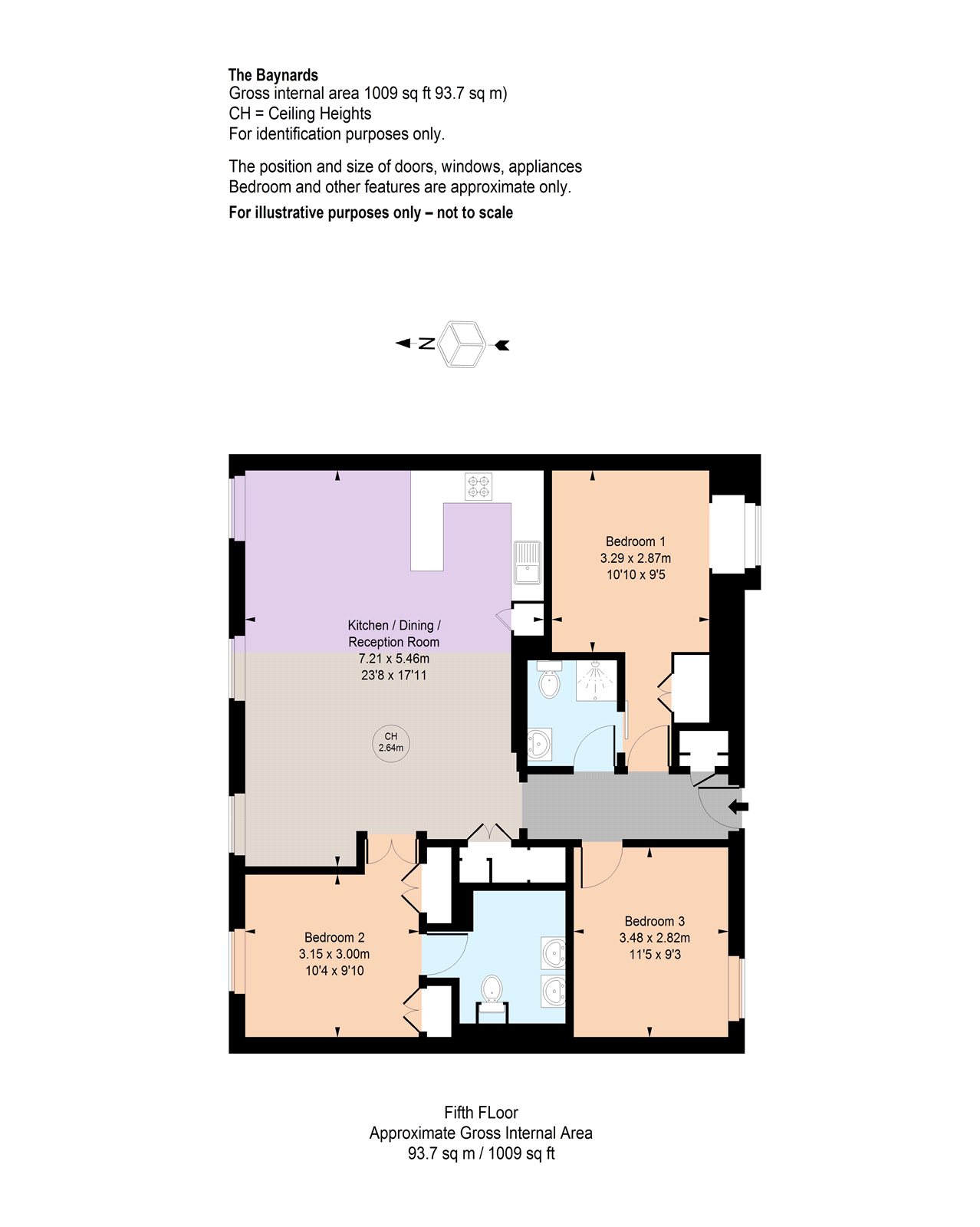 3 Bedrooms Flat to rent in Chepstow Place, London W2