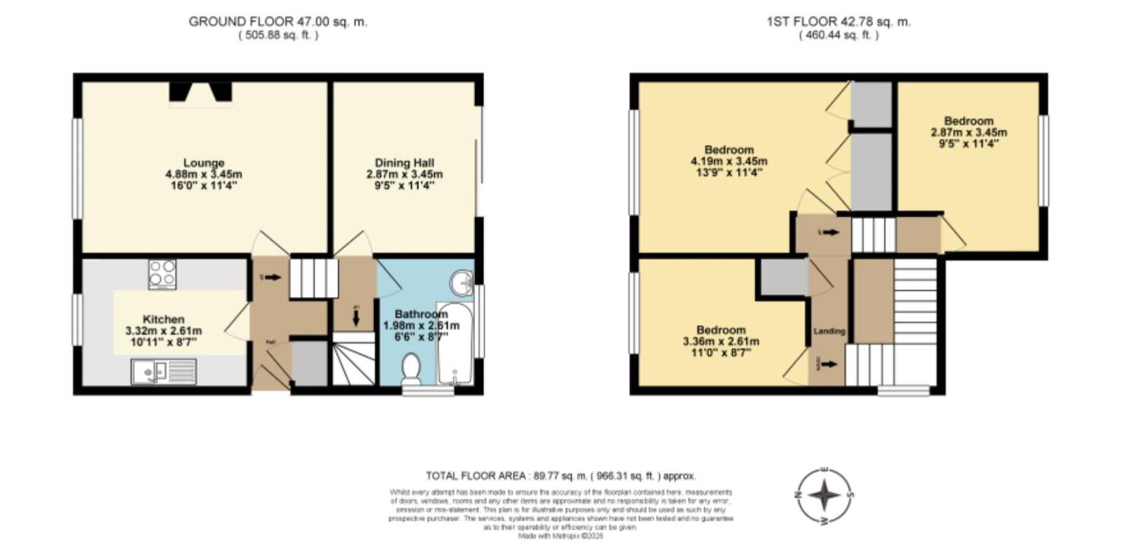 207, Elms Vale Road, Kent floorplan