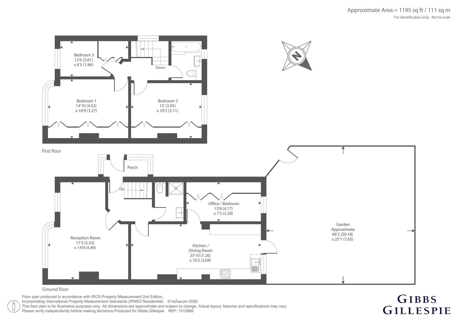 47, Carpenders Avenue, Hertfordshire floorplan