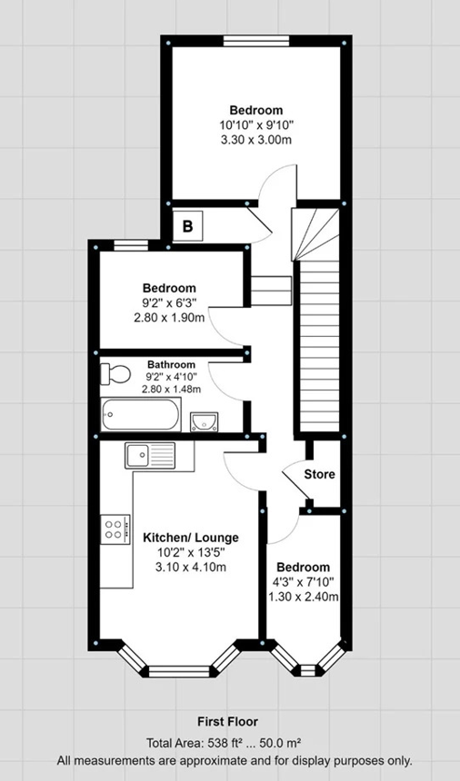 60, Townsend Road, Southall floorplan