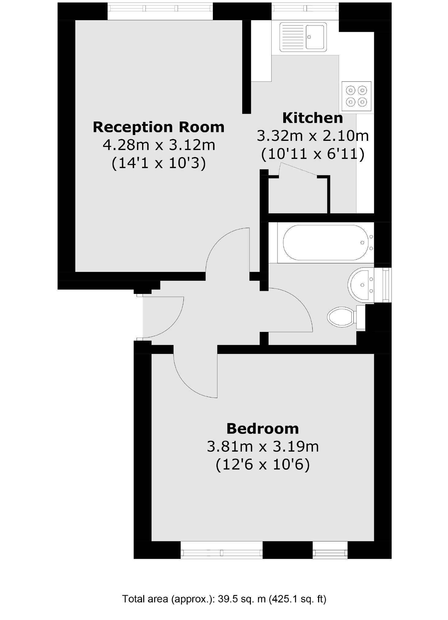 97, Baildon Street, London floorplan