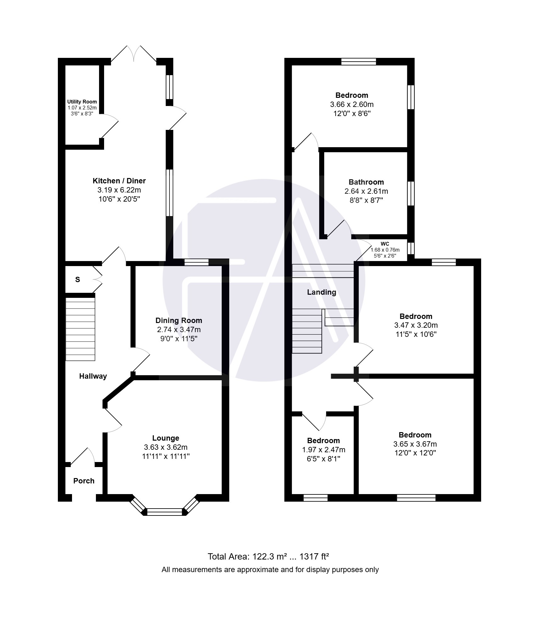 72 Windsor Road, Southport, Merseyside floorplan