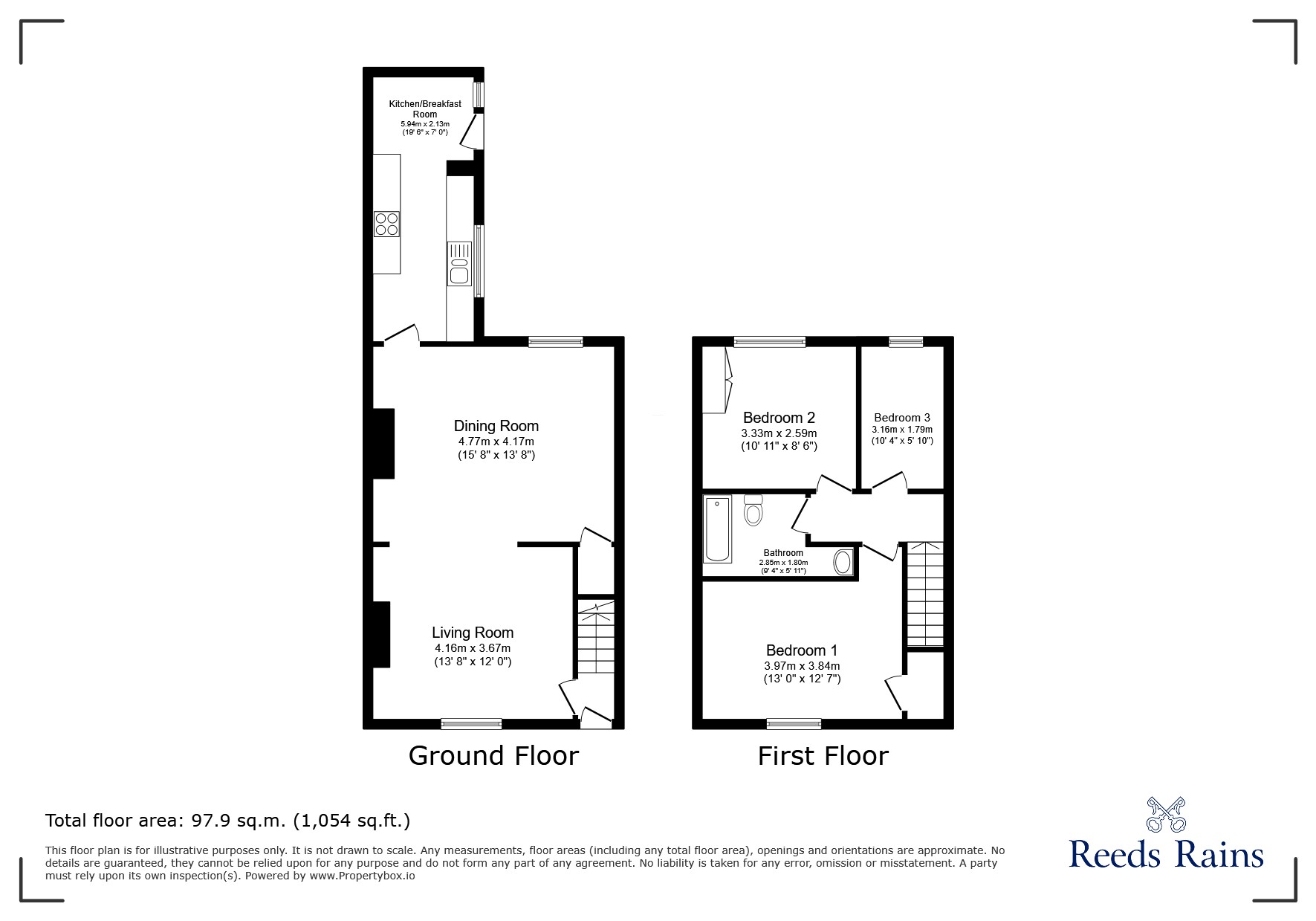 14, Kitswell Road, Durham floorplan