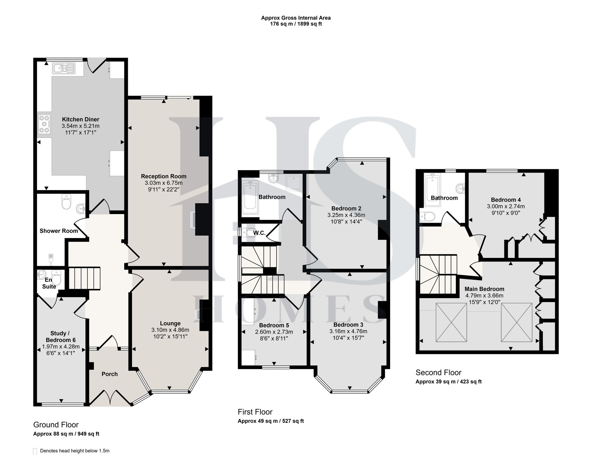 15 Webb Lane, Birmingham floorplan