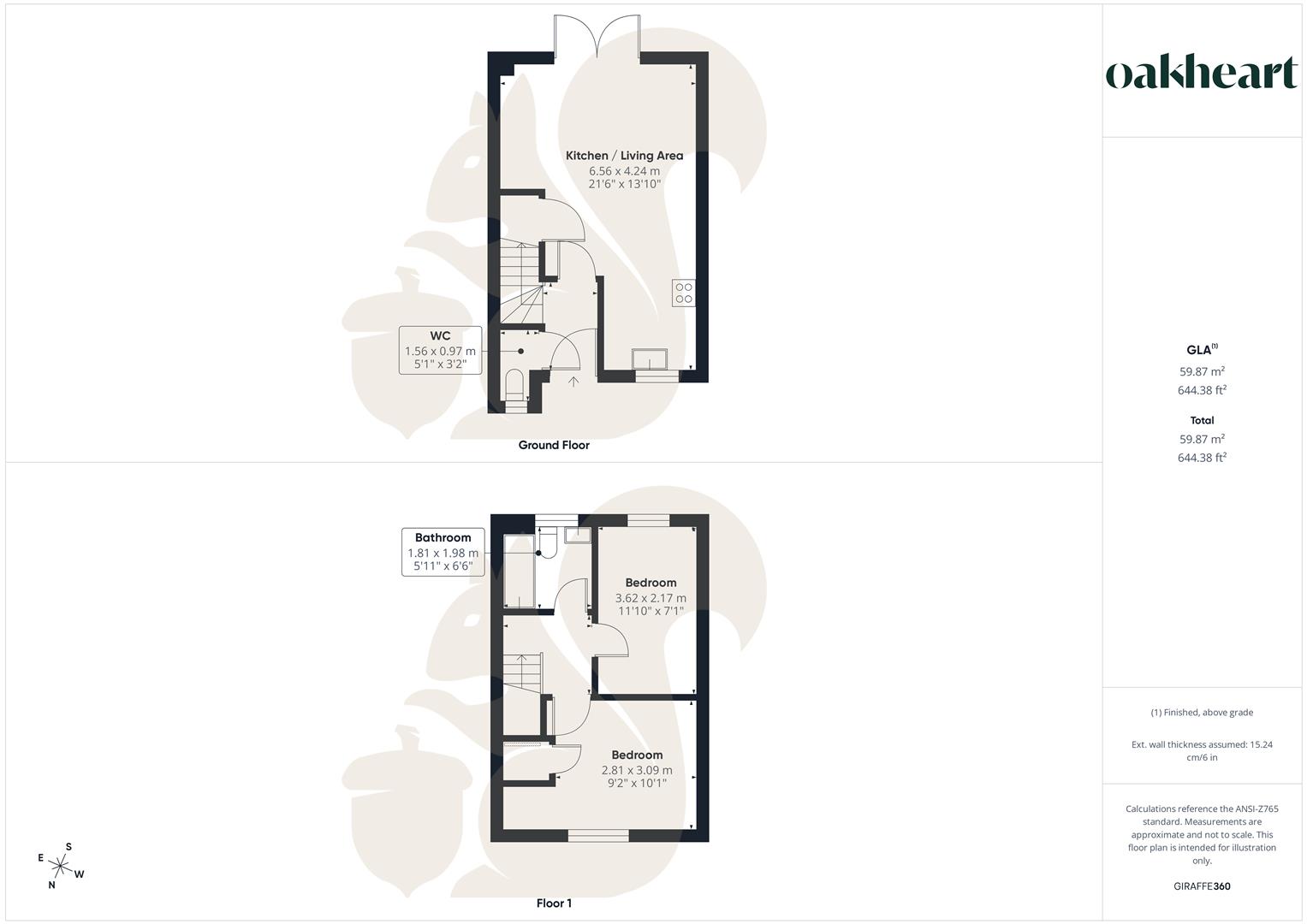 82, Grace Farrant Road, Sudbury floorplan