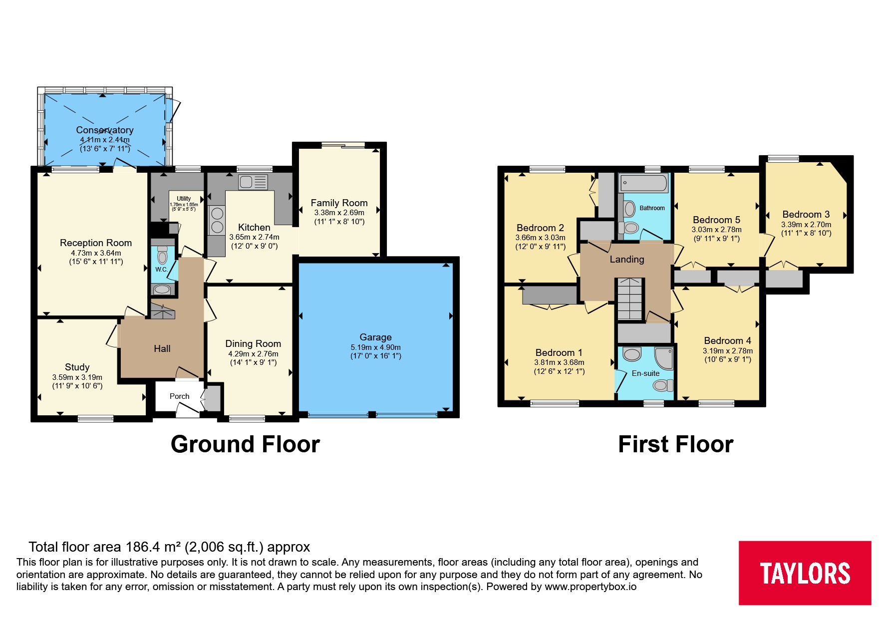 5, Wheelwrights, Aylesbury floorplan