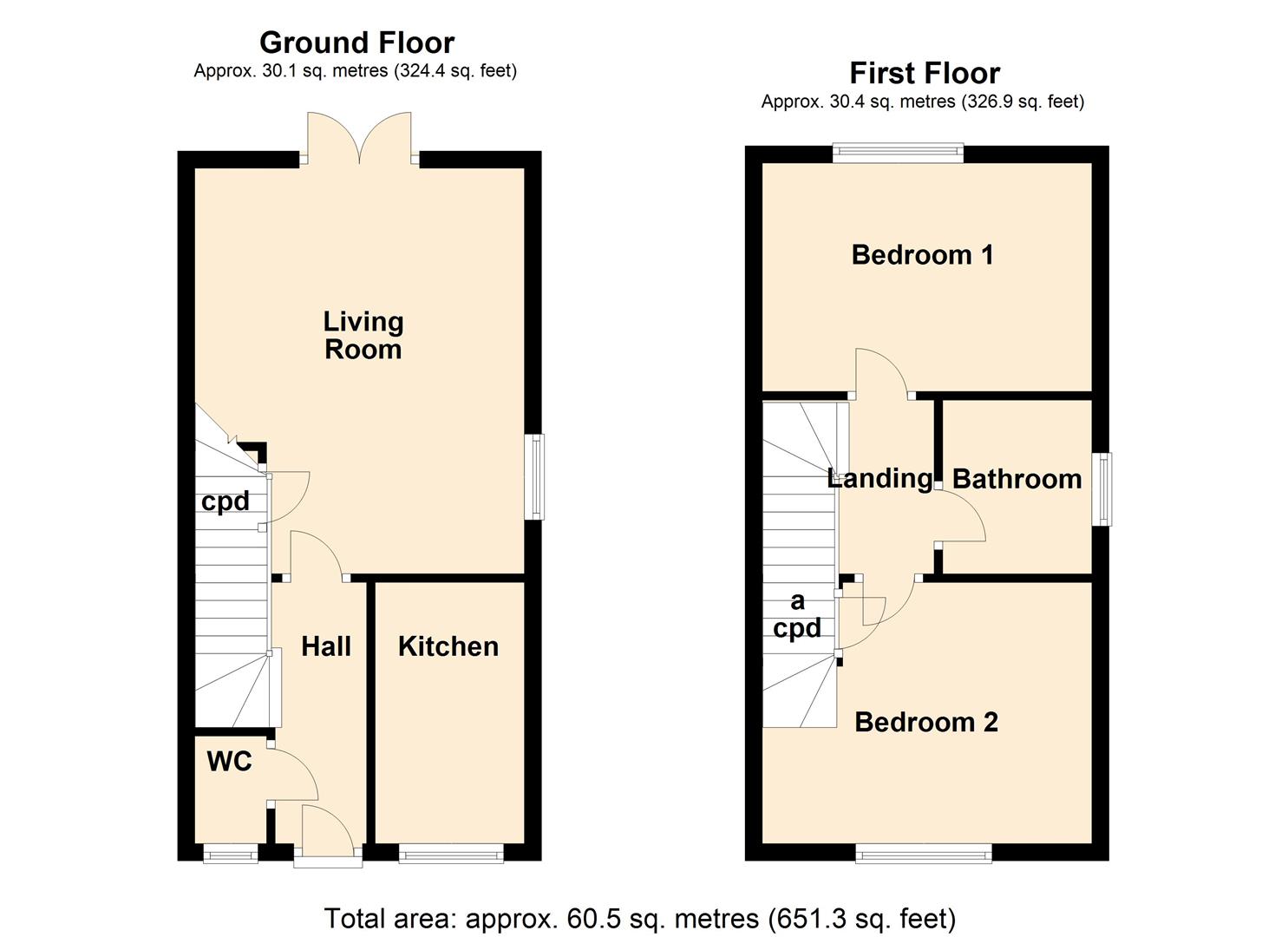 2 Bedrooms End terrace house for sale in Dukes Park Drive, Chorley PR7