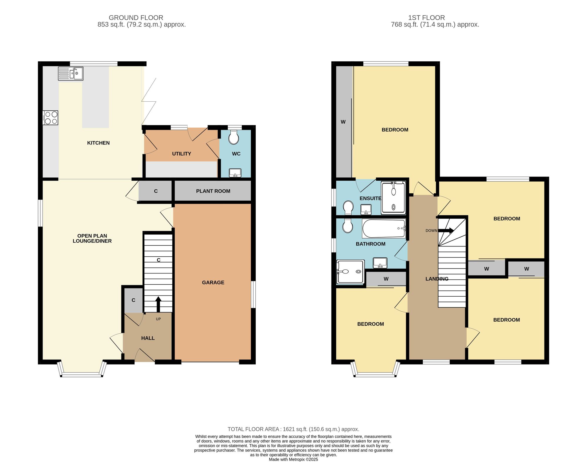 6 Parkenbutts, Newquay floorplan
