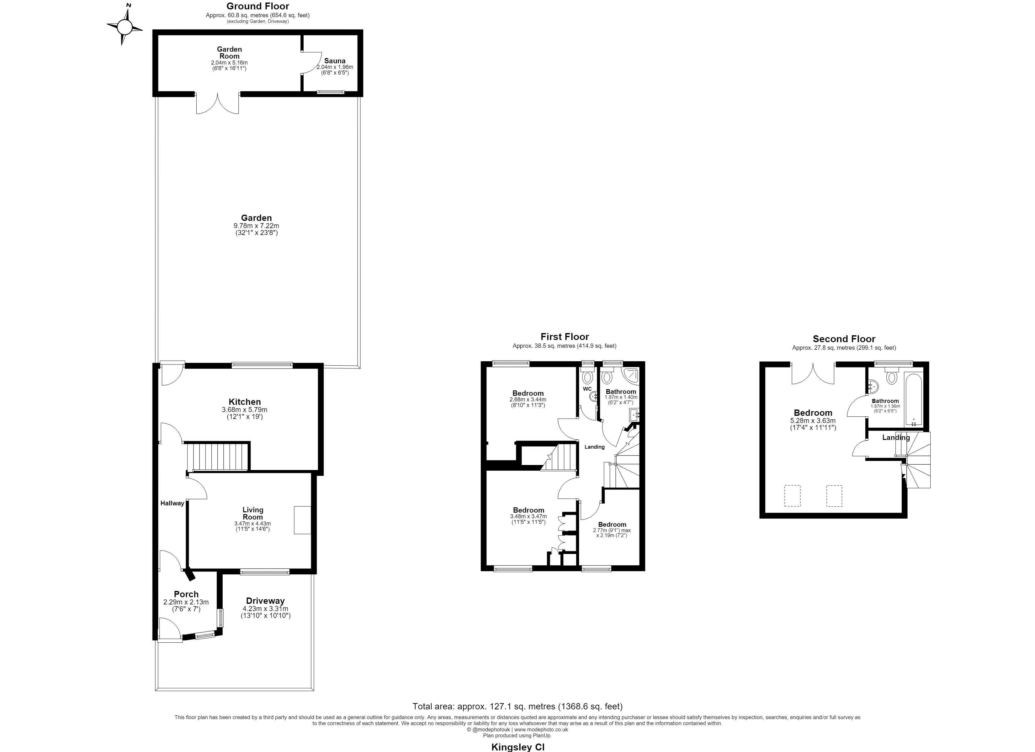 4, Kingsley Close, Dagenham floorplan