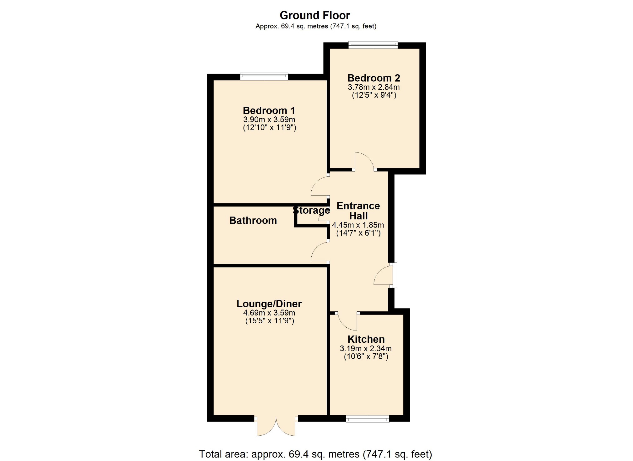 2 Bedrooms Flat for sale in Hall Lane, Wythenshawe, Manchester M23