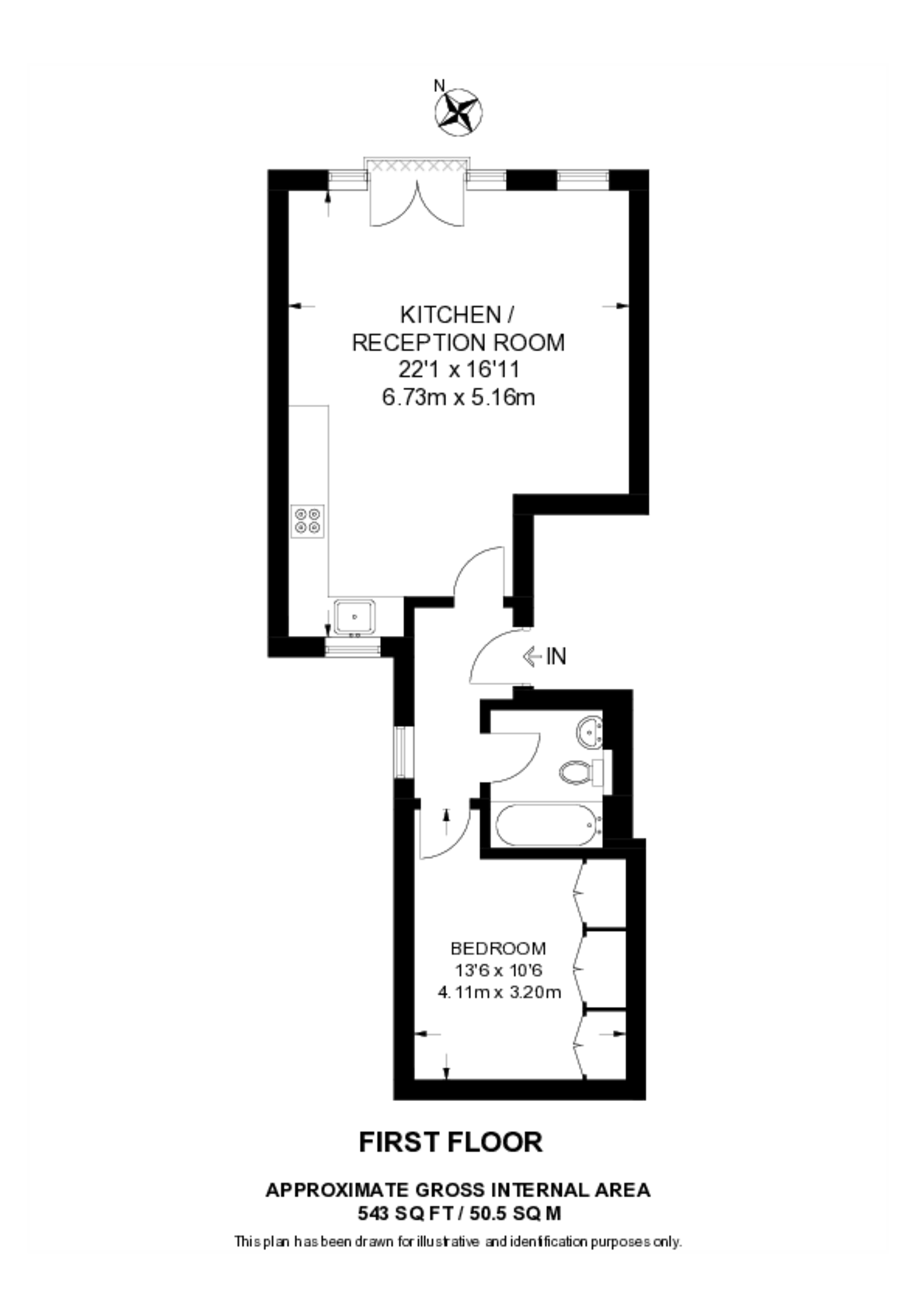 Northfield Avenue, Northfields floorplan