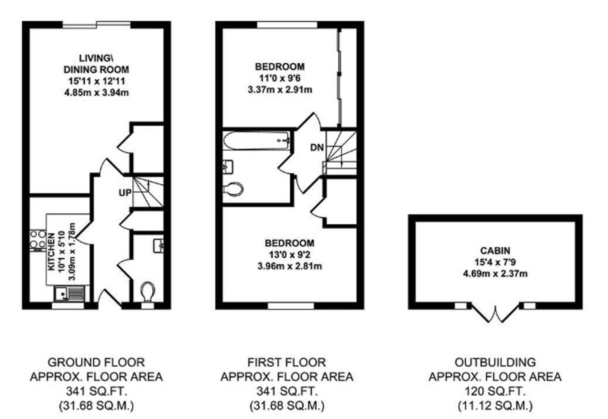 4 Francis Lane, West Malling floorplan