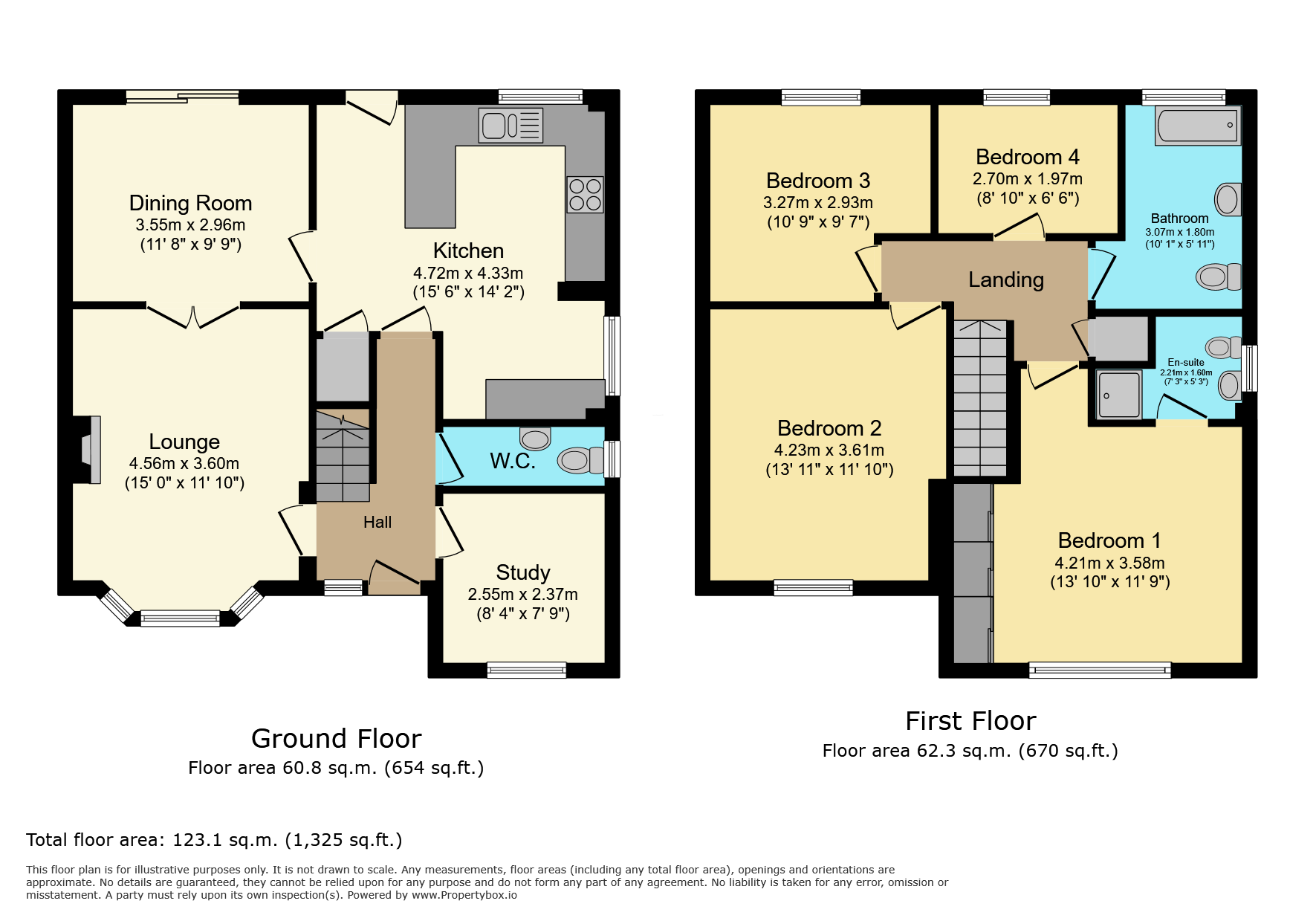 49 Hawthorne Drive, Coalville floorplan
