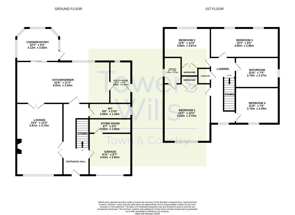 7a, Parcroft Gardens, Yeovil floorplan