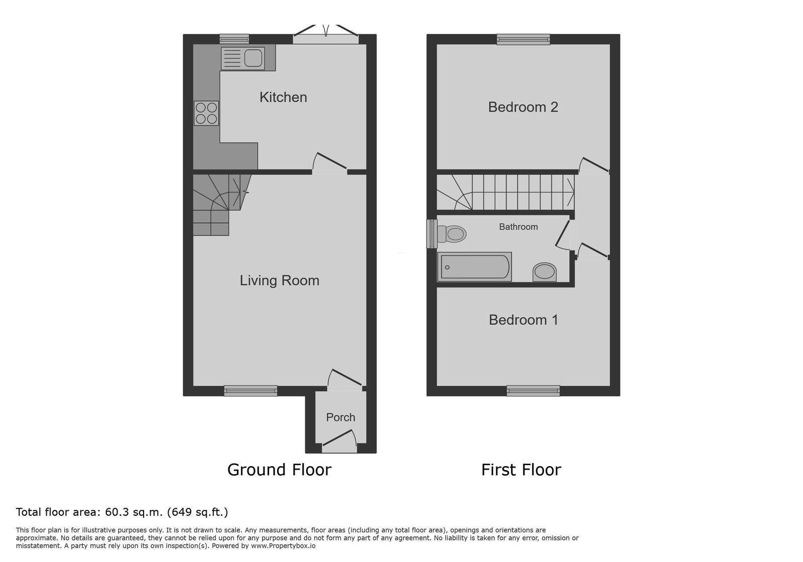 22, Ffordd Dewi, Swansea floorplan