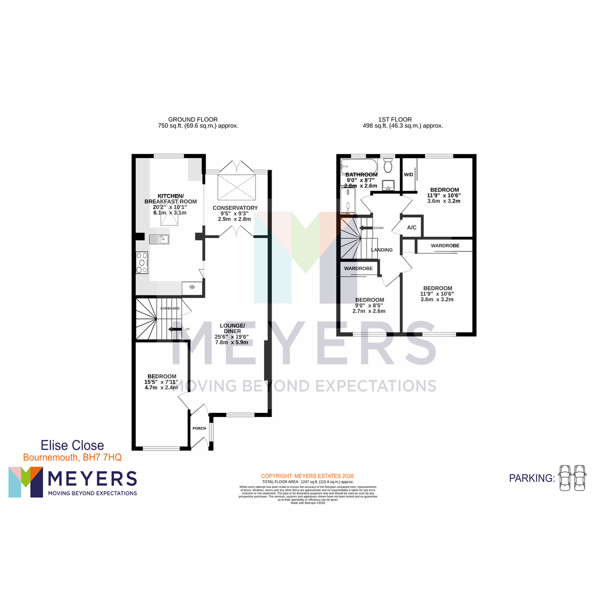 Elise Close, Bournemouth floorplan