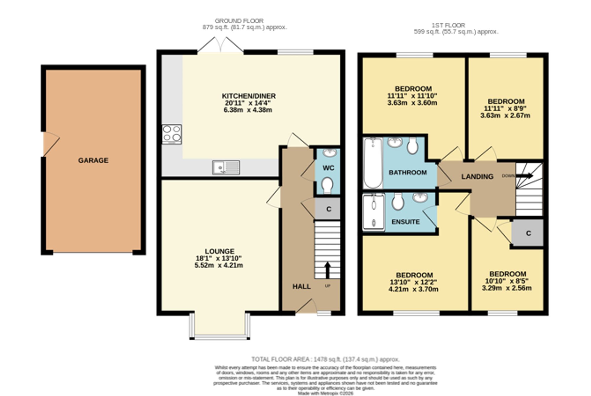 52 Troon Road, Southampton floorplan