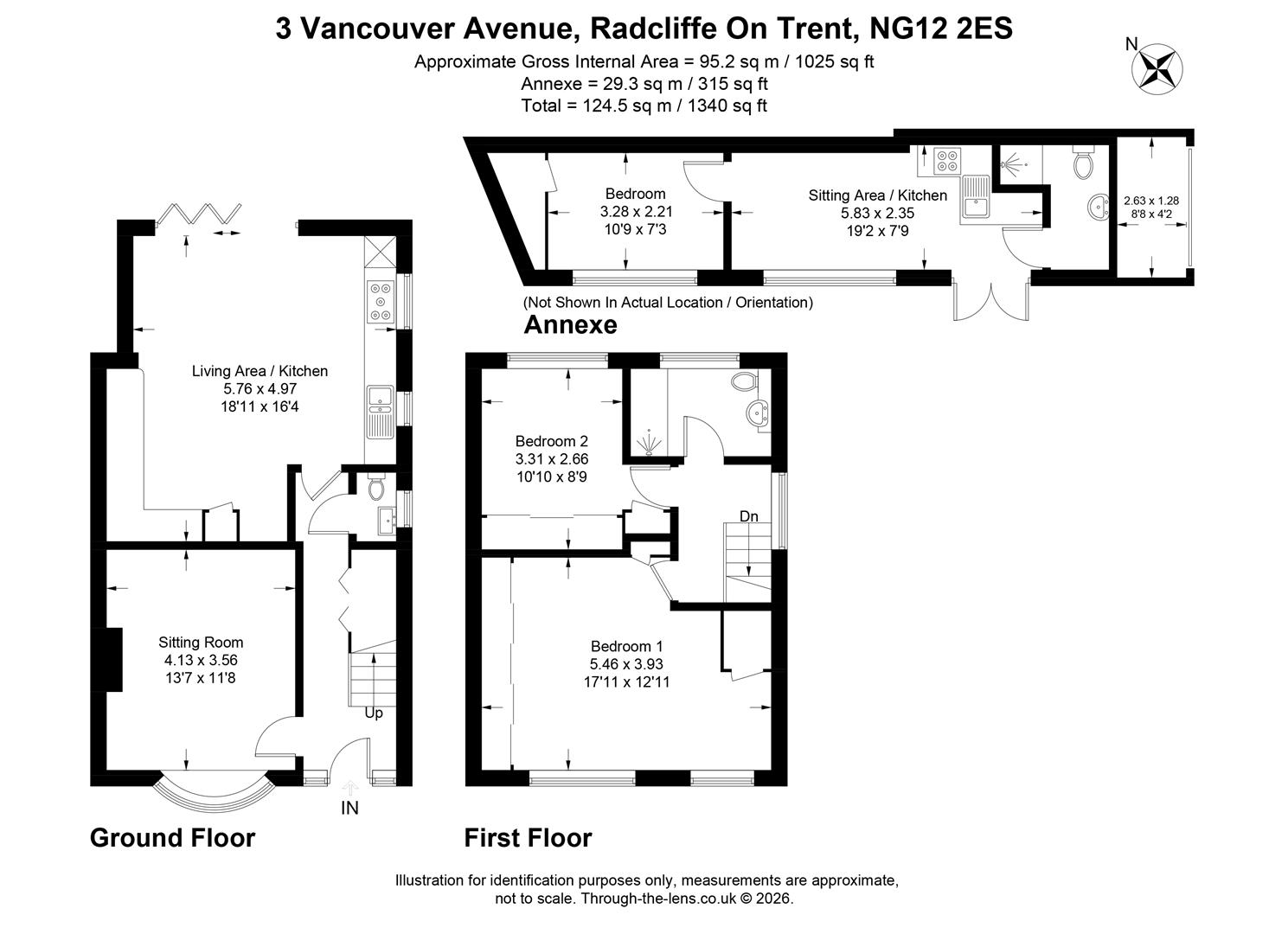 3, Vancouver Avenue, Nottingham floorplan
