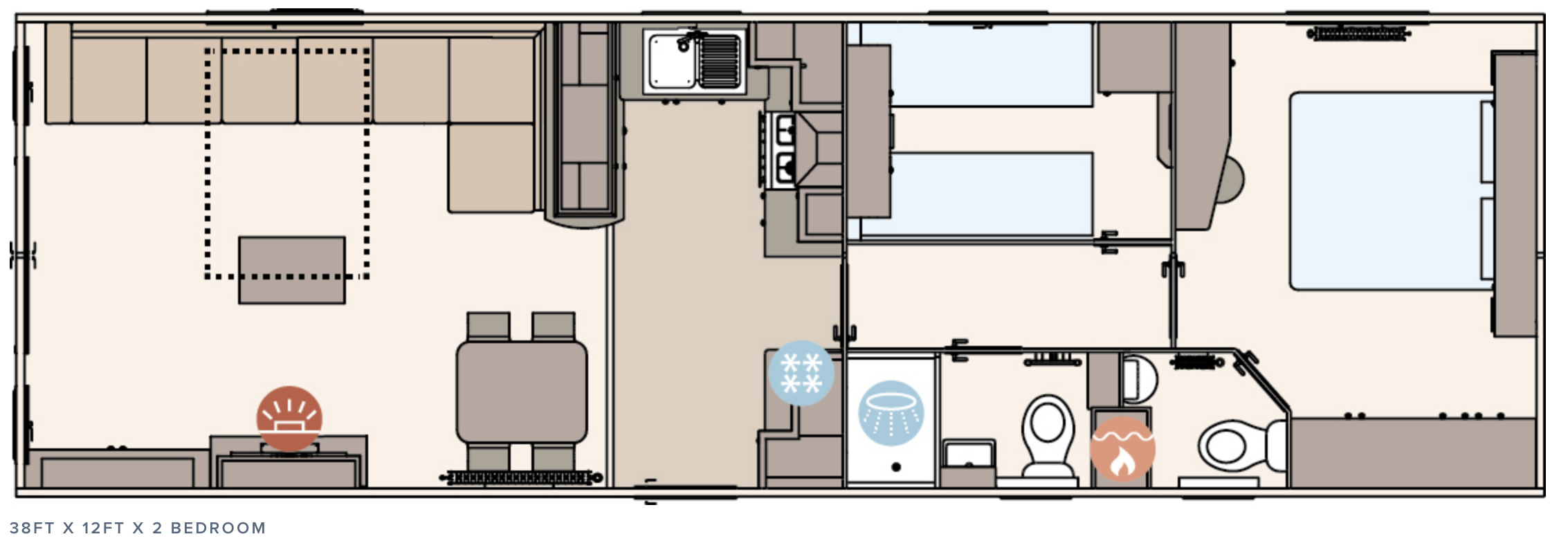 Lanyon Holiday Park, Loscombe Lane, Redruth floorplan