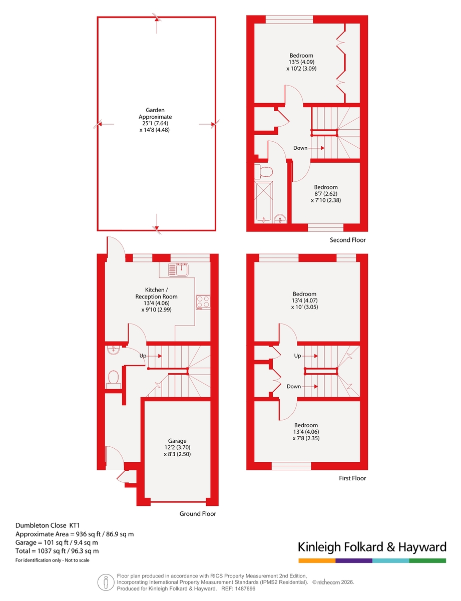 23, Dumbleton Close, Kingston upon Thames floorplan